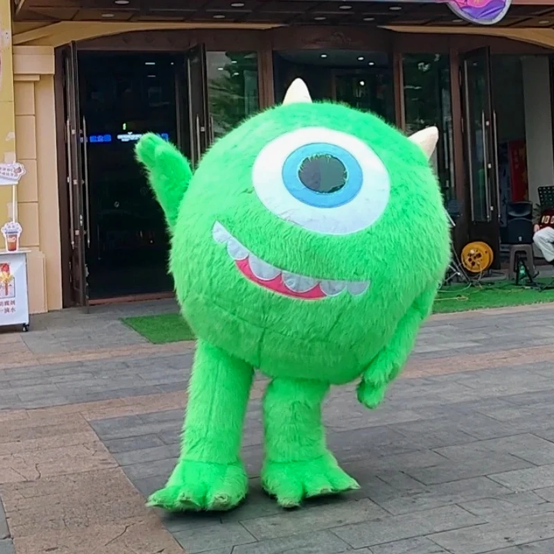 Inflatable Mike Wazowski Onesie Adults Monsters Costumes: Mike