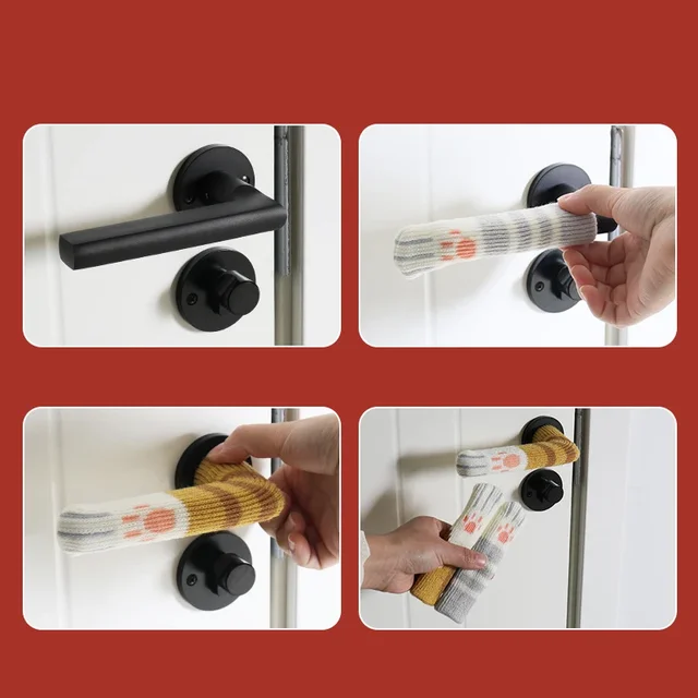 Protezioni Per Maniglie Porta - Confezione Da 2, Sicurezza Bambini, Anticollisione, Bianco - Foto 7