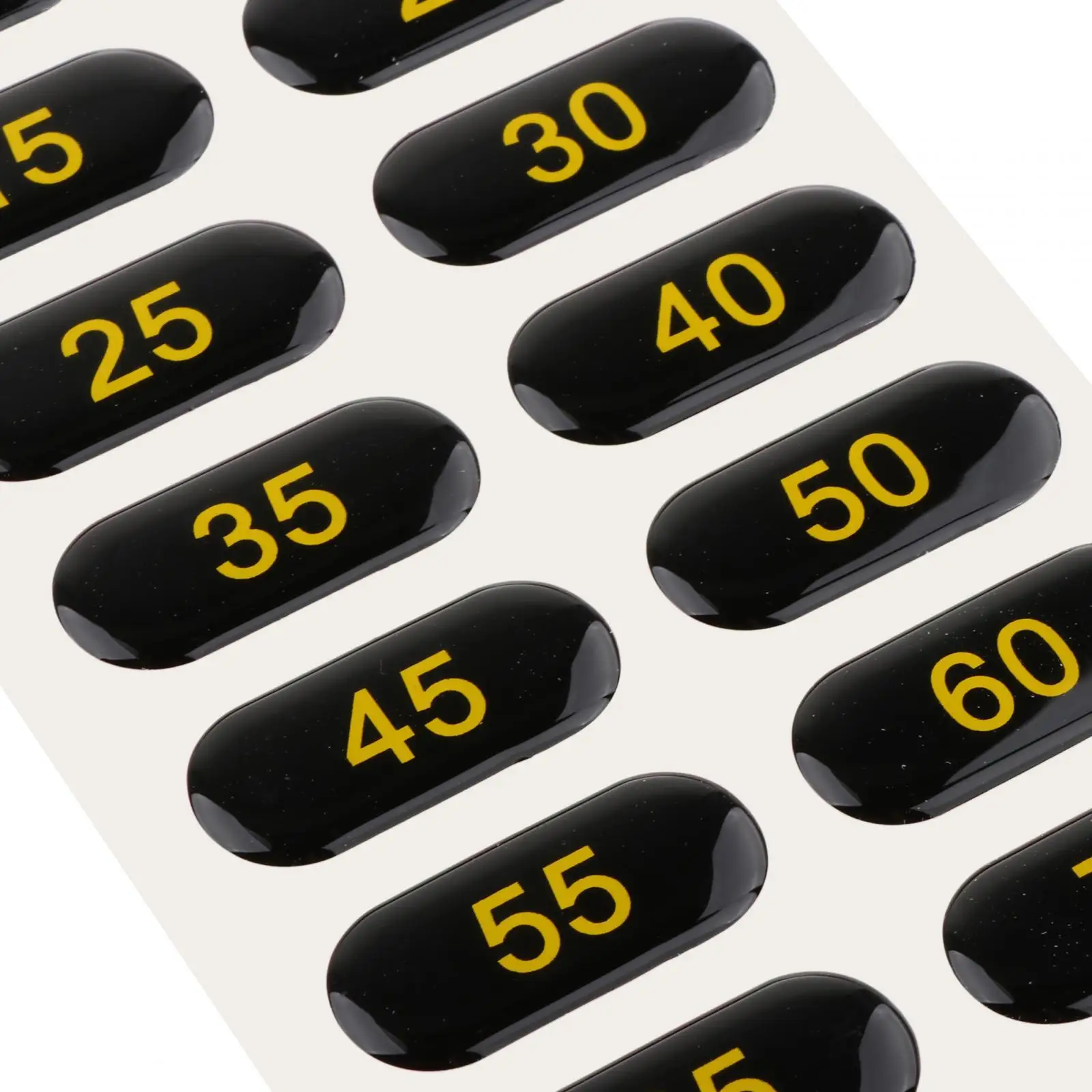 Weight Stack Labels Number Stickers for Fitness Equipment Gym Sporting Goods