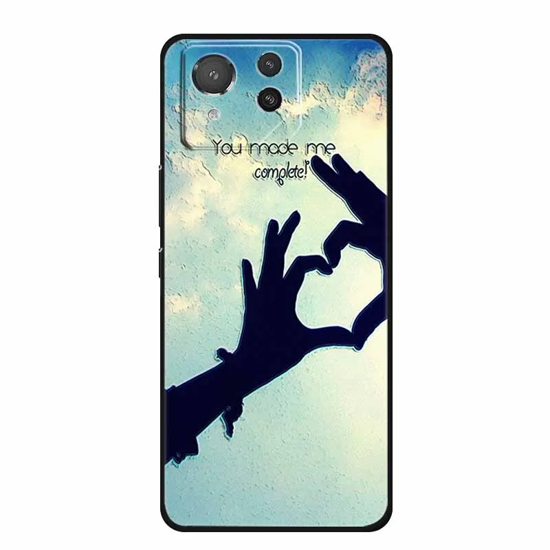 Premium 3D Embossed Black Silicone Soft Back Cover Case
