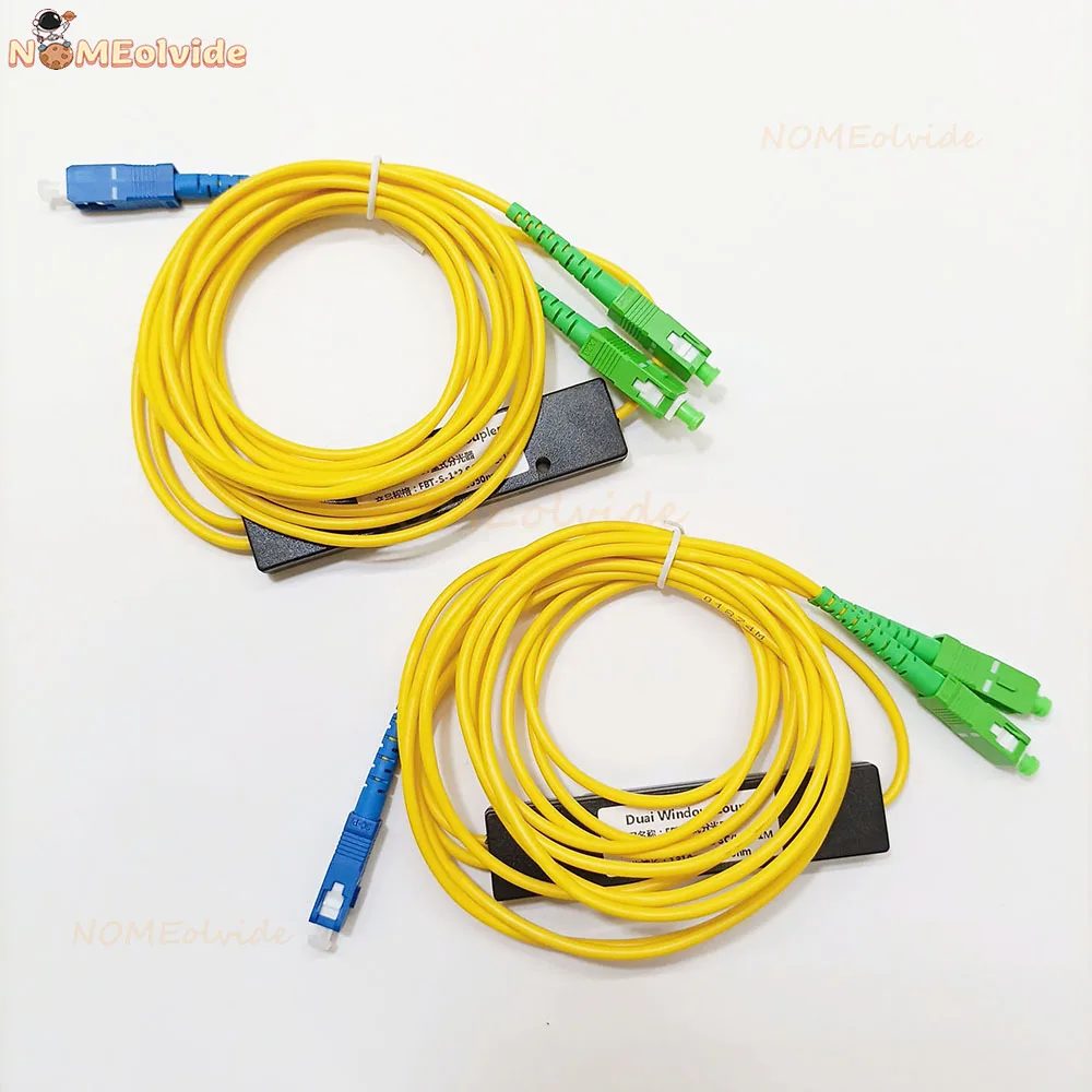 10 Pz/Lotto 1 X2 Sc/Upc Sc/Apc Plc Singlemode Fibra Ottica Splitter Ftth Plc Fabrica Esse Esse Splitter Box Sm Plc 1X2 Sc/Upc
