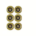 Golden 6pcs