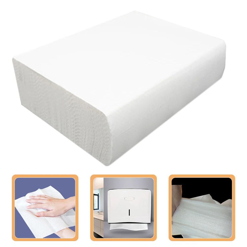 5Pcs Thick Paper Towels Hand Napkins For Hotel Bathroom Kitchen Water Absorbent Multi Function Refill Dispenser Sanitary Tissue