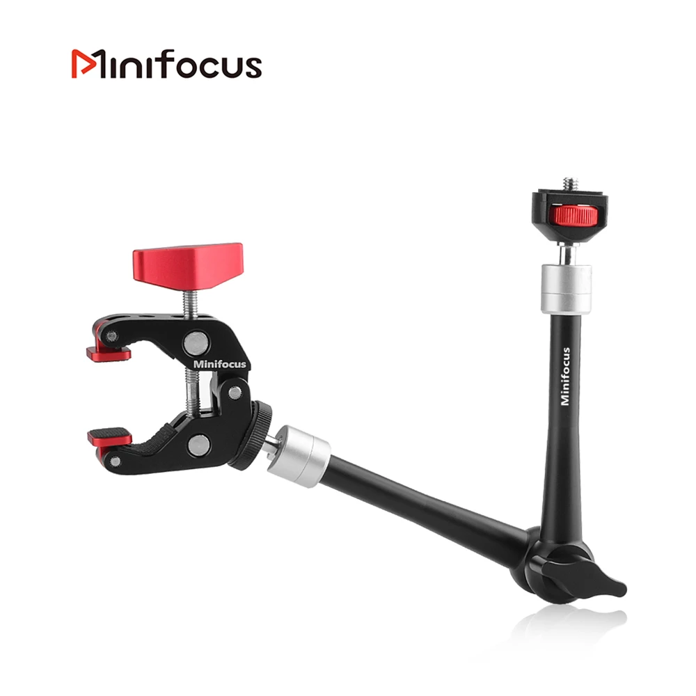 11inch Adjustable Articulating Friction Magic Arm Large Super Clamp for Camera Cage Rig LED Video Light Monitor Tripod Gimbal articulating magic arm