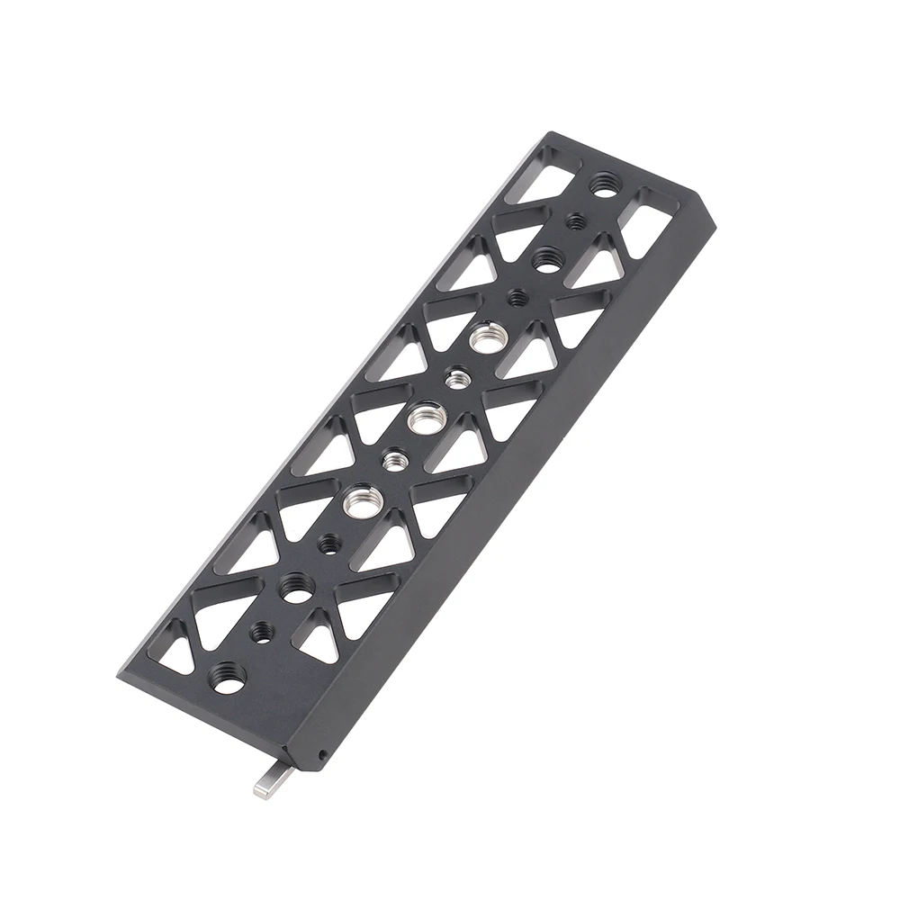 5/8/10 Inch Dovetail Plate With 3/8 1/4 Screw Hole For Tilta Standard Lightweight Bottom Plate Camera Tripod Mounting Plat FOTGA camera tripod plate,camera mount plate,camera base plate