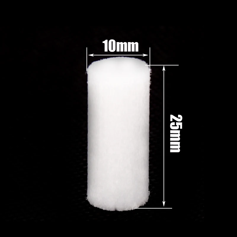 Hand Pump Filter Elements 50pcs/Lot High Pressure Filtering Air Refilling Filter Cottons Dry Water Air Purify Replacement Kit