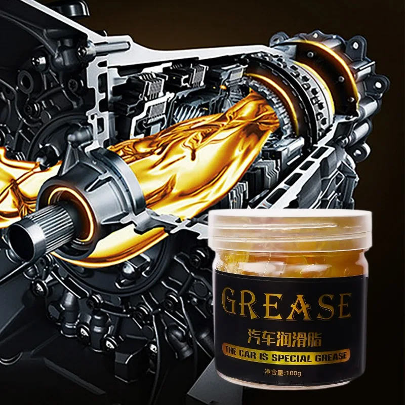 Car Wheel Bearing Grease High Low Temperature Wear-Resistant Lubricant Mechanical Gears Auto Hub Bearings Lubricating Oil 100g