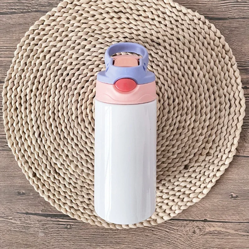 12oz التسامي مستقيم كأس امتصاص الوجه العلوي الاطفا...