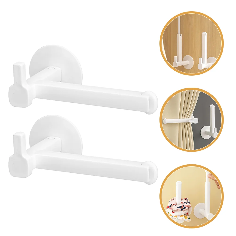 

2pcs Curtain Retainer Shower Curtain Hook Multifunctional Curtain Hook Curtain Holdback