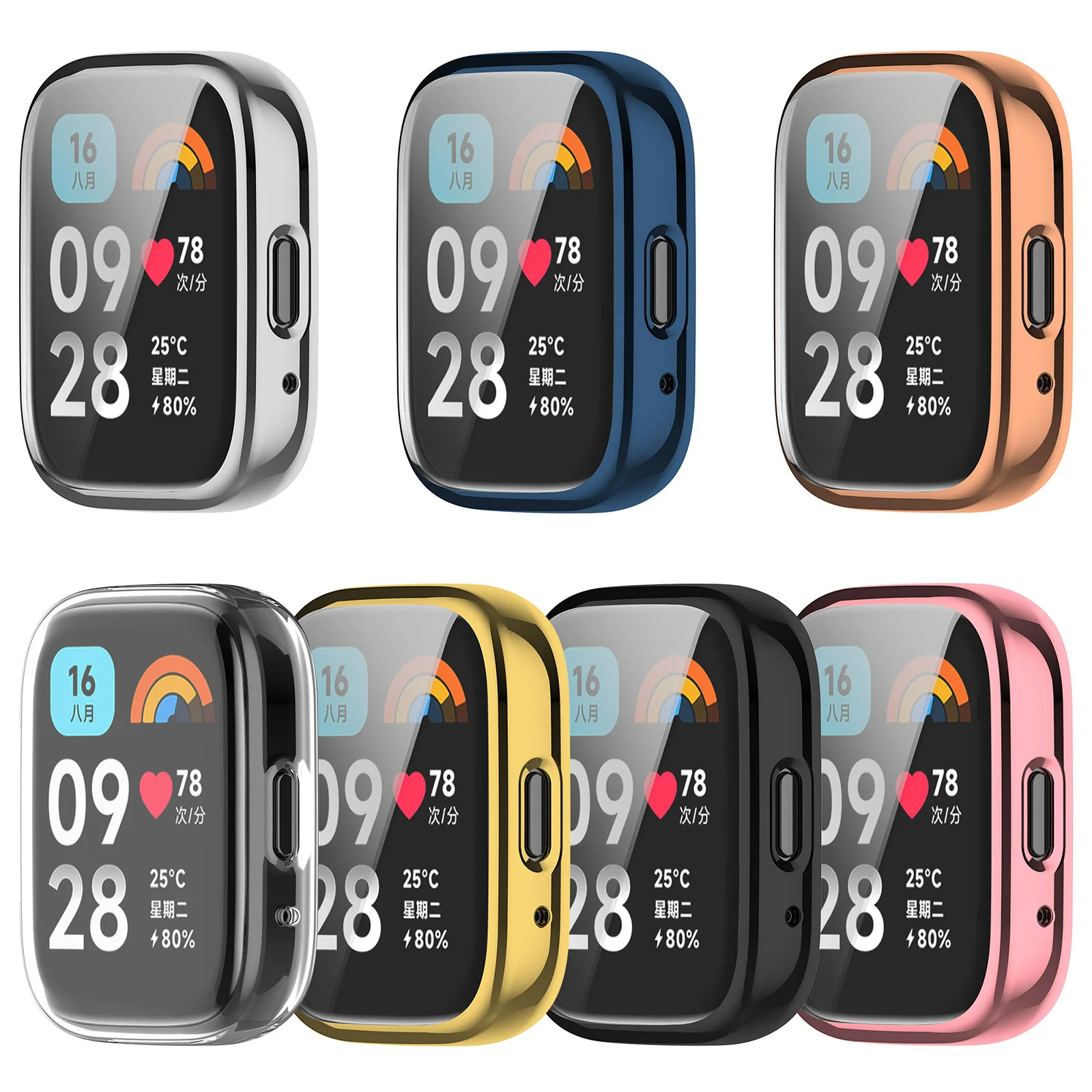 Enhanced Protective TPU Case with Full Coverage Screen Protector