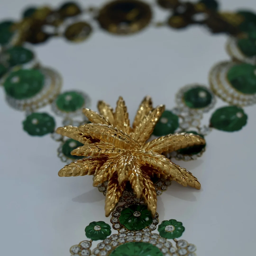 

Europe and the United States exquisite medieval wheat brooch
