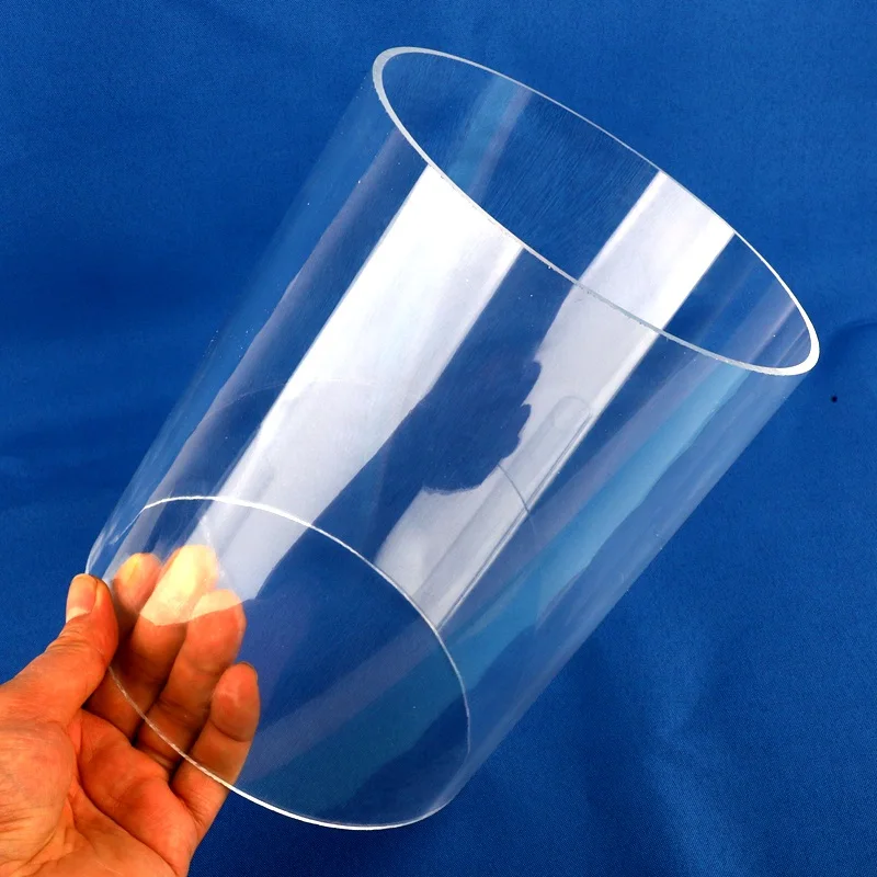 110 160mm Plexiglass Pipe Aquarium Fish Tank DIY Accessories