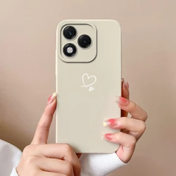 Cute Cat Silicone Protective Back Cover for Honor 400 5G (TYW3)