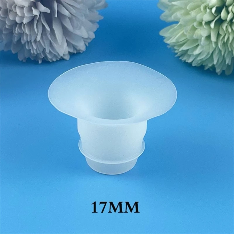 HUYU Silicone Breast Horn Adapter Universal Breast Flange Insert Part Insert Improve Your Pumping Efficiency