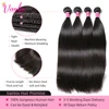 Vanlov Straight Hair Brazilian Straight Human Hair Weave Bundles Natural Black 1/3/4 pcs/lot 100% Human Hair Bundles Remy Hair 2