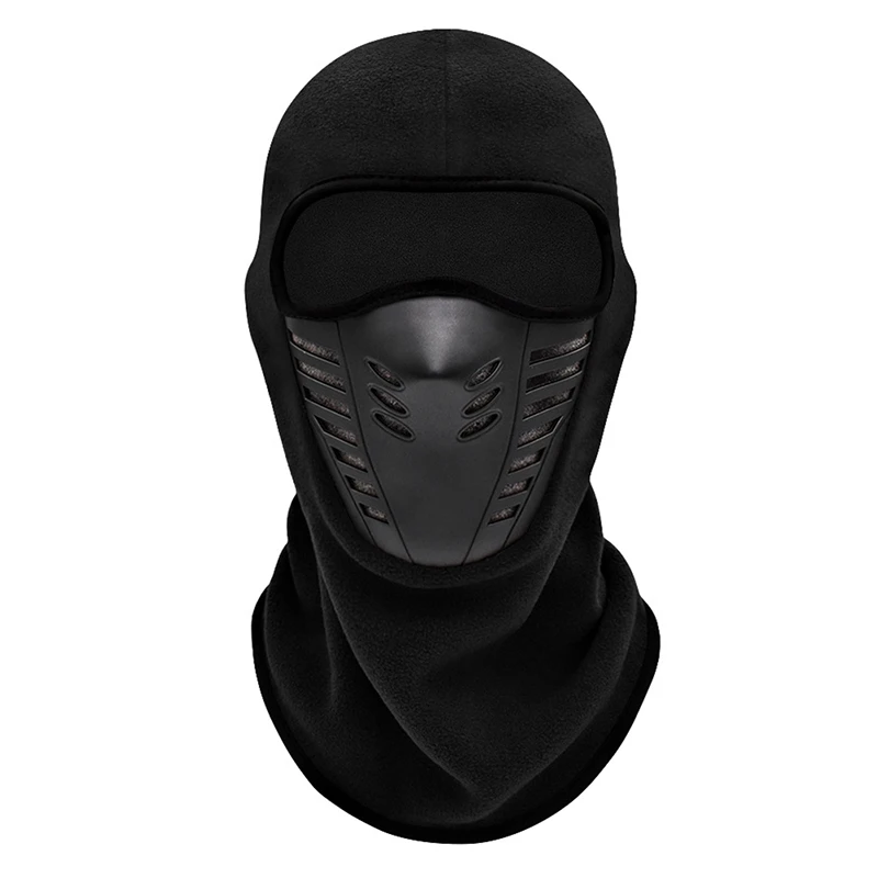 Motorcycle Mask Fleece Thermal Face Mask Keep Warm Riding Balaclava Biker Winter 2