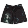 2023 Mesh Breathable Men Shorts GYM Basketball Running Quick-Drying Shorts Baggy Flame Print Fashion Shorts Summer Shorts 4