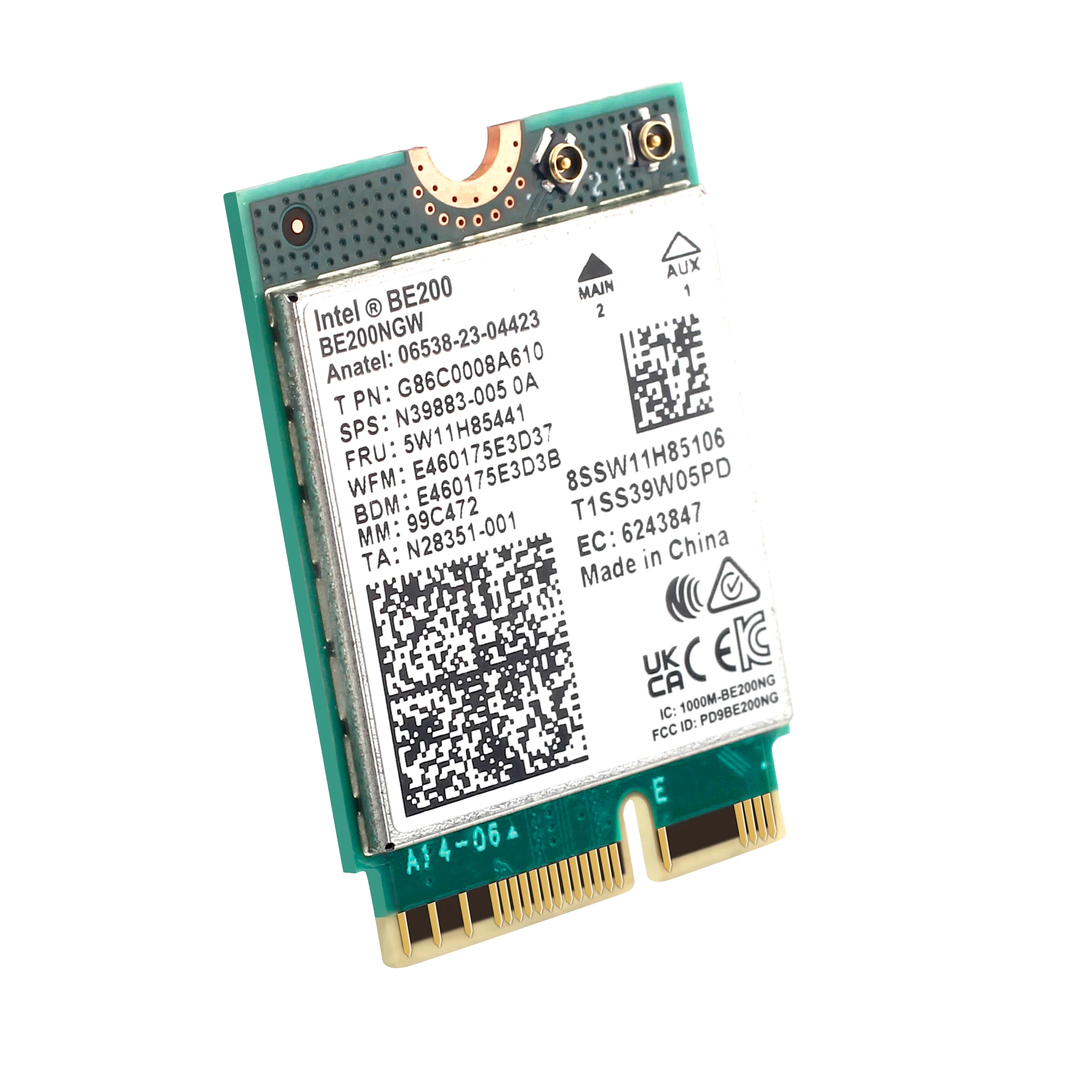 Bluetooth 5.4, Tri Band 2.4, 5 GHz,