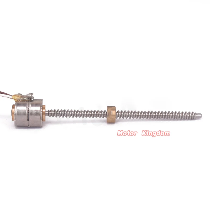 DC 5V 2-phase 4-wire Micro 10mm Stepper Motor Mini 50mm Stroke Long Linear actuator Stepper motor Screw Block Nut Rod linear actuator,stepper motor