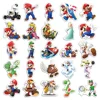 Cartoon Super Mario Game Stickers for DIY Laptop Notebook Skateboard Fridge Phone Kawaii Waterproof Decal Sticker Kids Toys 4