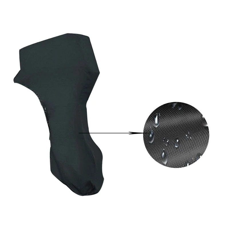 패들 장착 엔진 보호 커버, 기계 먼지 커버, 방수 방수 옥스포드 원단 선외 엔진 커버, 지퍼 포함