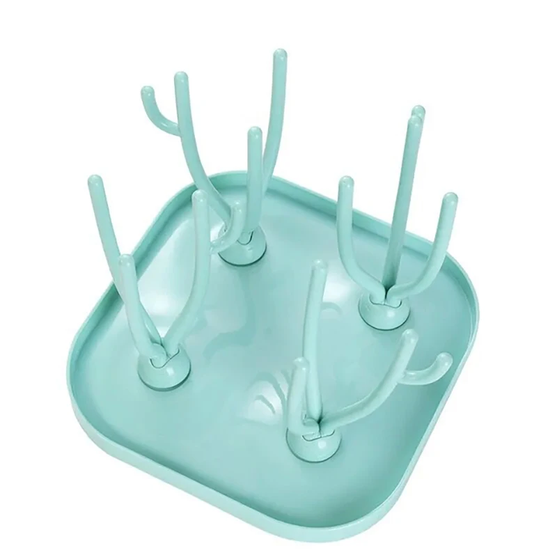 Baby Bottle Drain Rack Drying Racks Nipple Feeding Cup Holder Storage Drying Rackbottle Cleaning and Machine BPA FREE
