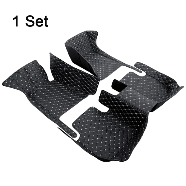 Ensemble de tapis de sol en cuir de luxe pour voiture, tapis de protection  automatique, pièces intérieures Lea, accessoires de voiture, 7 places, BMW  X5 E70 MK2 2008 ~ 2013 - AliExpress