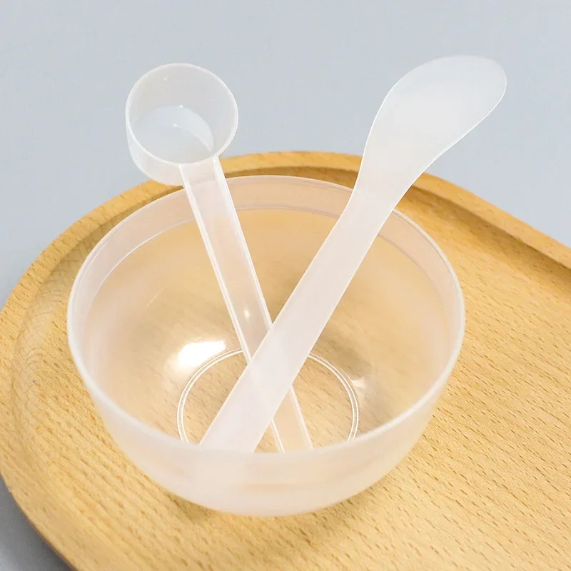 Mask Tool Set Beauty Spa Mask Bowl Conditioner Bowl Stirrer Plastic Measuring Spoon Mask Brush Facial Tools Limpiador Facial