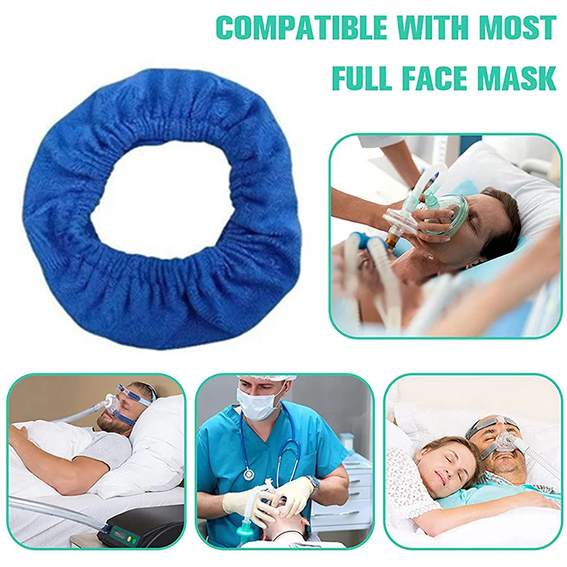 Doublures de masque en tissu réutilisables, confortables et anti-fuites d'air, présentées en pile.