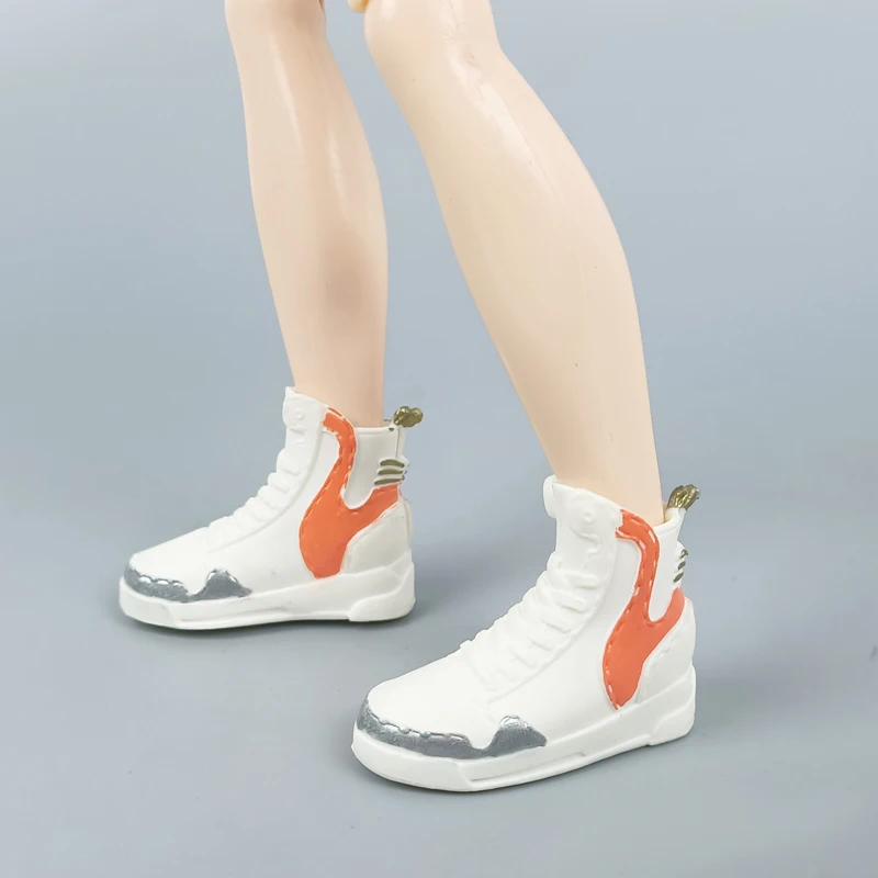 Fashion Basketball Doll Shoes Sneakers For Ken Boy Dolls Sports Shoes For Barbie's Boyfriend Ken 1/6 Doll Accessories