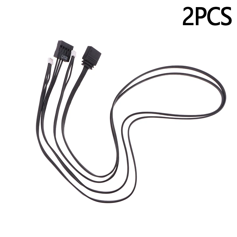 Accesorios de Cable de sincronización de Control de placa base de luz RGB, ventilador AMD Ryzen Wraith Prism Wraith Max, 50cm, Nuevo Juego de 2 piezas