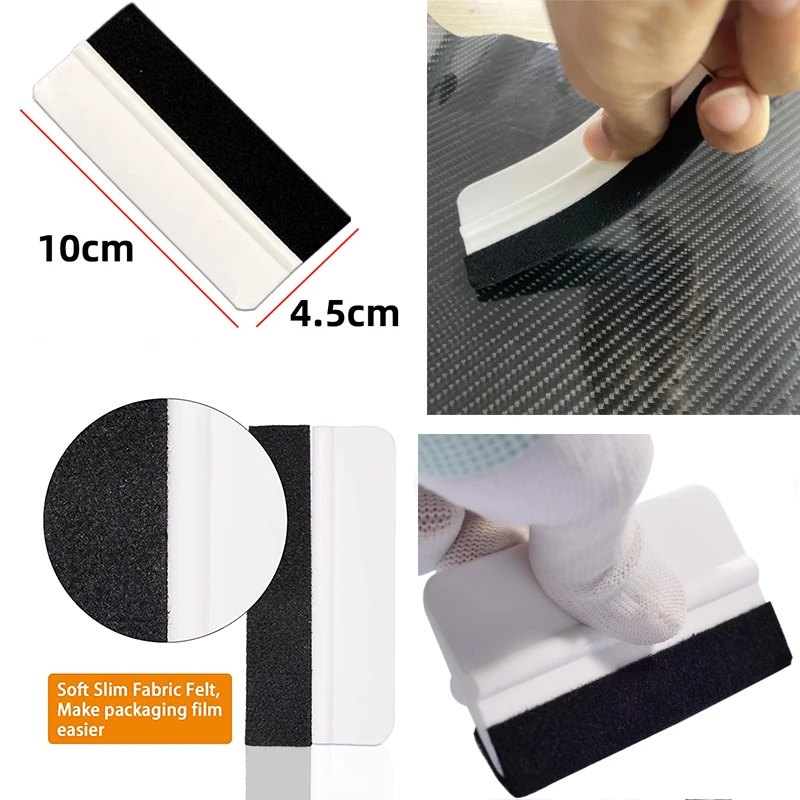 자동차 비닐 랩 윈도우 틴트 키트, 미니 펠트 스퀴지, 랩 나이프 블레이드 포함, 자동차 포일링 랩핑 공예 액세서리