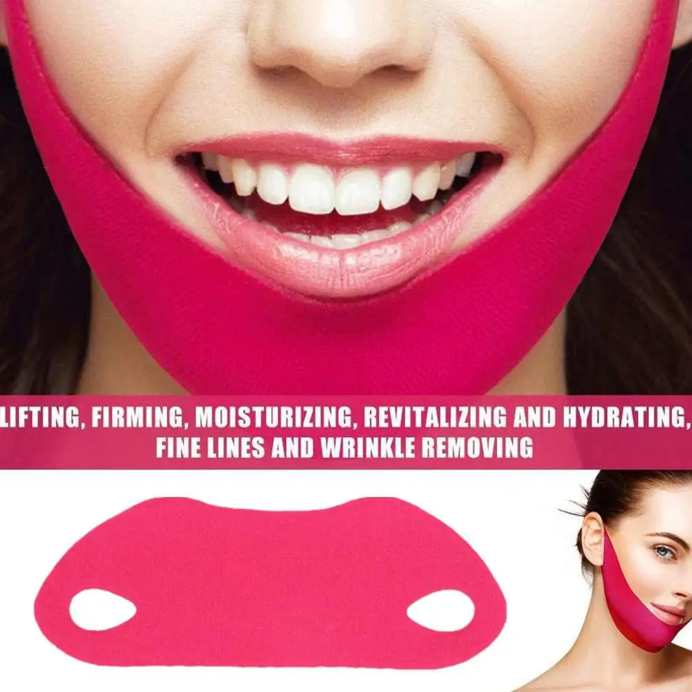 

1pc Face Lifting Slim Mask Facial Chin Cheek Slimming Lift Up V Shaper Bandage Skin Care