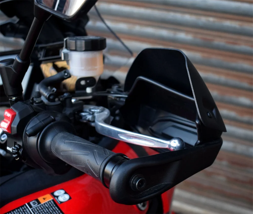 Paramano Per Moto Tracer 900/GT 2018-2021 - Estensione In Policarbonato, Antivento E Protezione - Foto 4