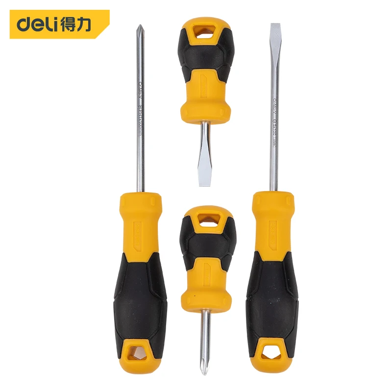 Screwdriver Set 2/4Pcs Slotted/Phillips Magnetic Screwdriver Kit Hand Tools for Repair Security Screws Driver Set Destornillador