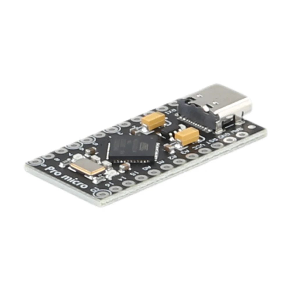 ATmega32U4 USB Type-C Pro Micro Development Board with 2 Row Pin Header MICRO / TYPE-C USB Board 16MHz for Leonardo USB Board