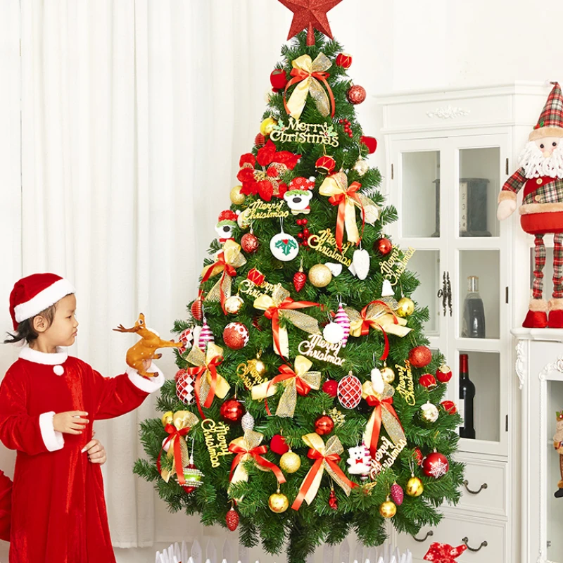 

Christmas Tree Set 1.8 M Luxury Encryption Household 1.5 Set Large Luminous Decorations