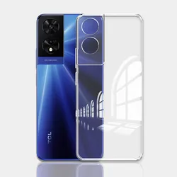 Clear Silicone Soft Shockproof Phone Case – Durable Protective Cover for TCL 505 (Clear)