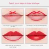 Lipgloss Double Head Lipstick Cosmetics Lip Liner Pencil Non-stick Cup Lipstick Lipliner Pen 8 Color Lips Makeup Red Lip Tint 6