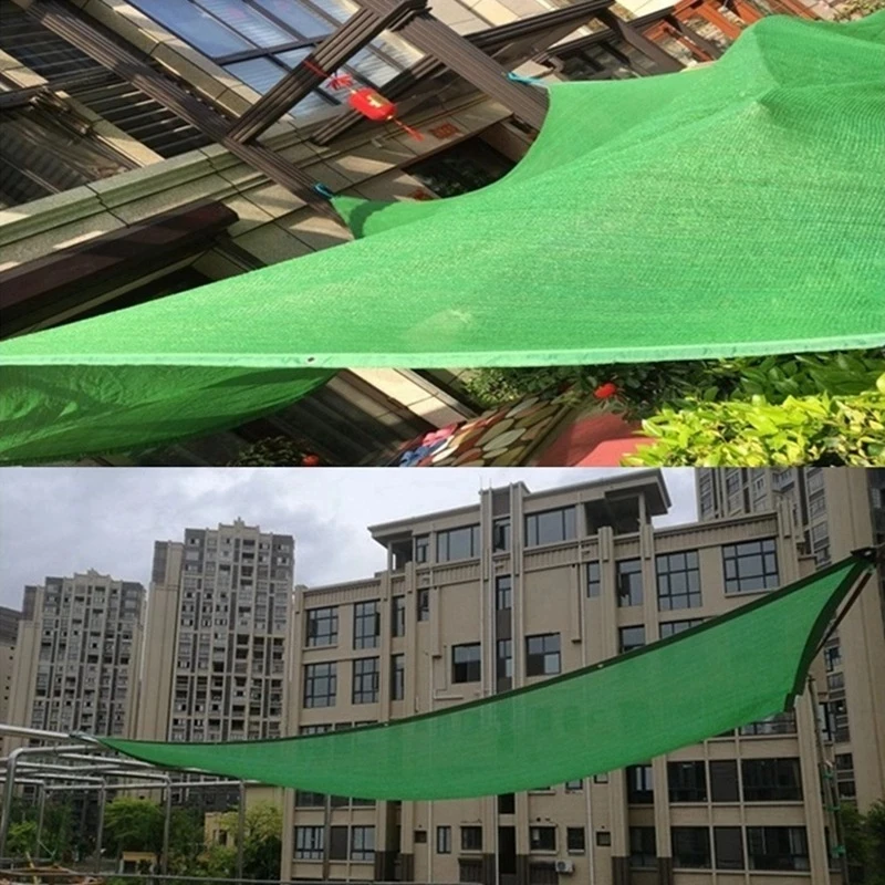 Green sunshade net for UV protection in greenhouses agricultural gardens pavilions sunshades camping
