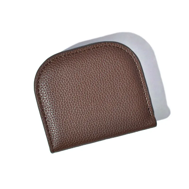 Compact Women's PU Leather Zipper Clutch Wallet