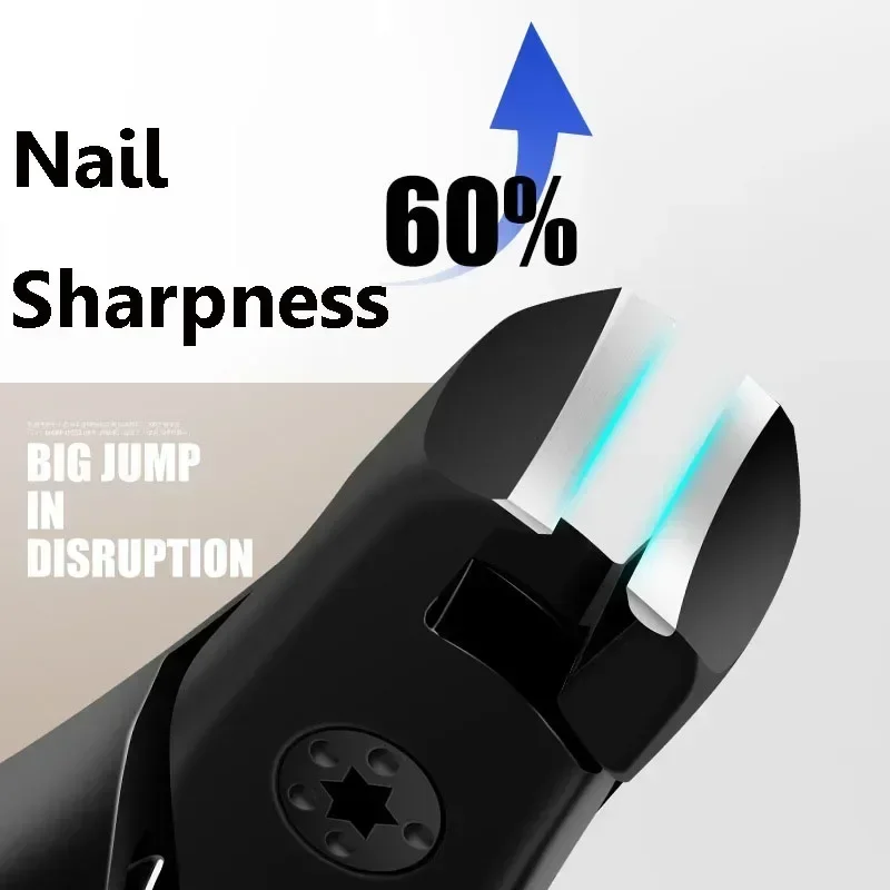 2023 Newest Anti-Splash Nail Clippers Single Nail Clipper Thick Hard Special Nail Trimmer Large Size Household Thick Nails Best Sellers In Beauty & Health