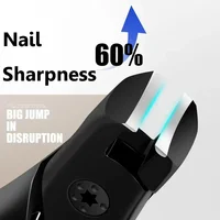 2023 Newest Anti-Splash Nail Clippers Single Nail Clipper Thick Hard Special Nail Trimmer Large Size Household Thick Nails 2