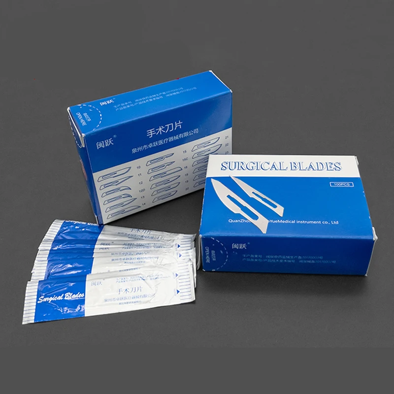 

Medical Carbon Steel No. 11, No. 22, No. 23 Surgical Blade, No. 3, No. 4 Handle Manicure, Cell Phone Film, Box Cutter