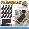 GU10 Track Light Set Dimmable Smart Home Spotlights gu10 Bulb Rail Lighting Kitchen Spot Light ceiling 110V Decor Light Fixture 2