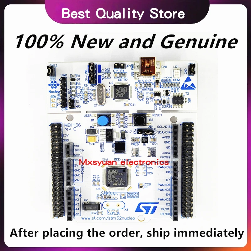 1PCS/LOT NUCLEO-F334R8 STM32 Nucleo-64 Development board STM32F303RET6 100% New Original IN Stock