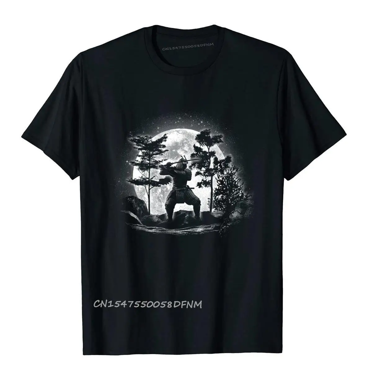 

Moonlight Samurai Men Graphic Youthful Bushido Tops Tees 100% Premium Cotton Top T-Shirts Classic Camisas Hombre