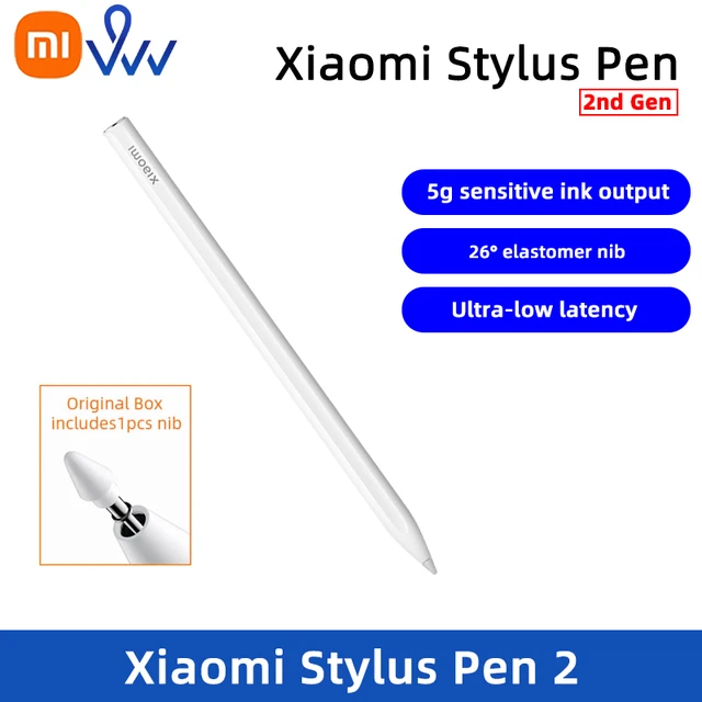 1PCS Xiaomi Stylus Pen 2 Smart Pen For Xiaomi Mi Pad 6 Pad 5 Pro