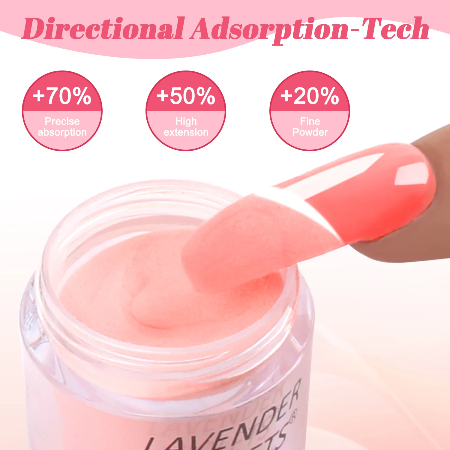 6 x 0.5oz Large Capacity Glitter Pink Purple Blue Colors Air Dry Dipping Powder Set Long Lasting for Nail Art Design 4