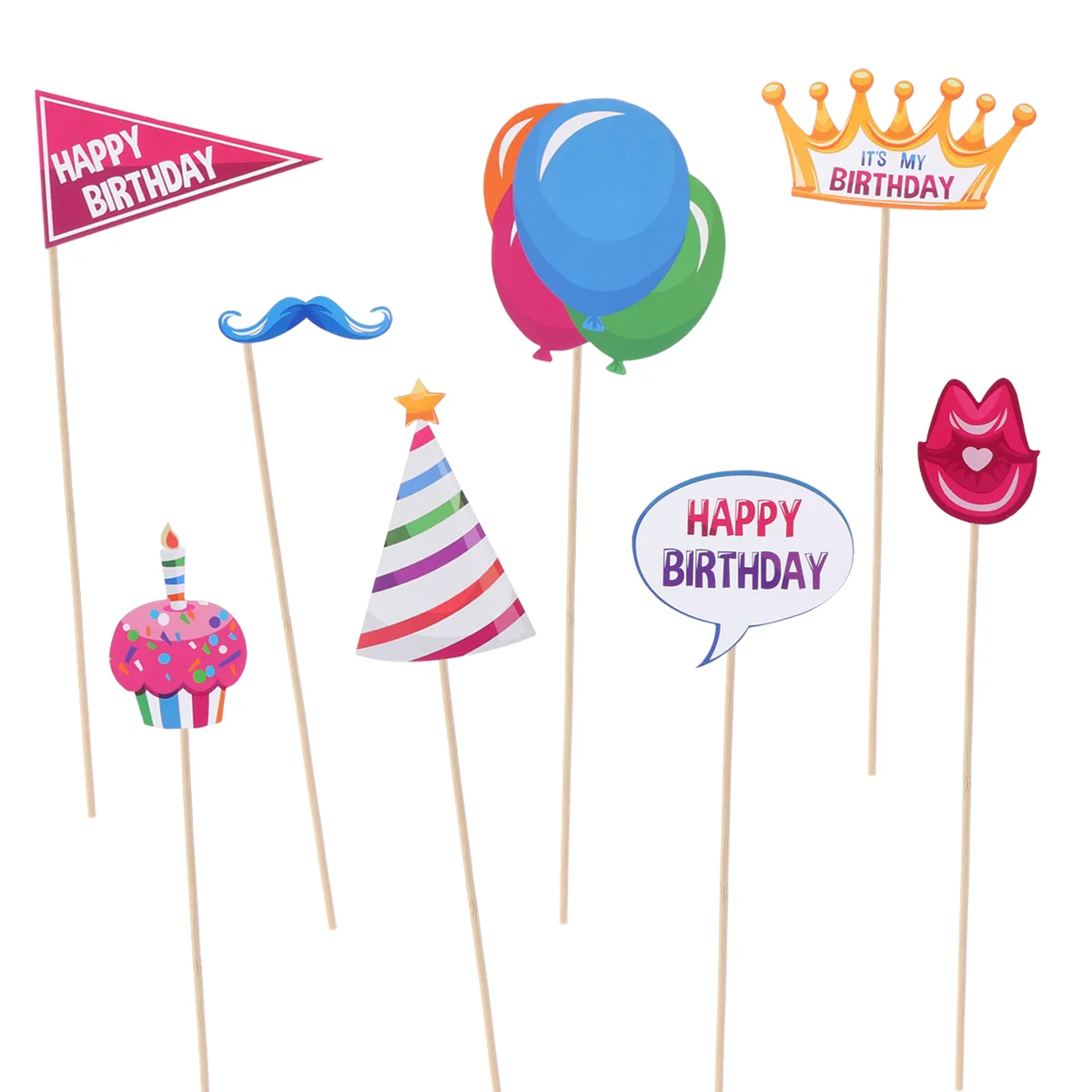 생일 축하 사진 부스 소품, 재미있는 생일 장식, 생일 파티 장식